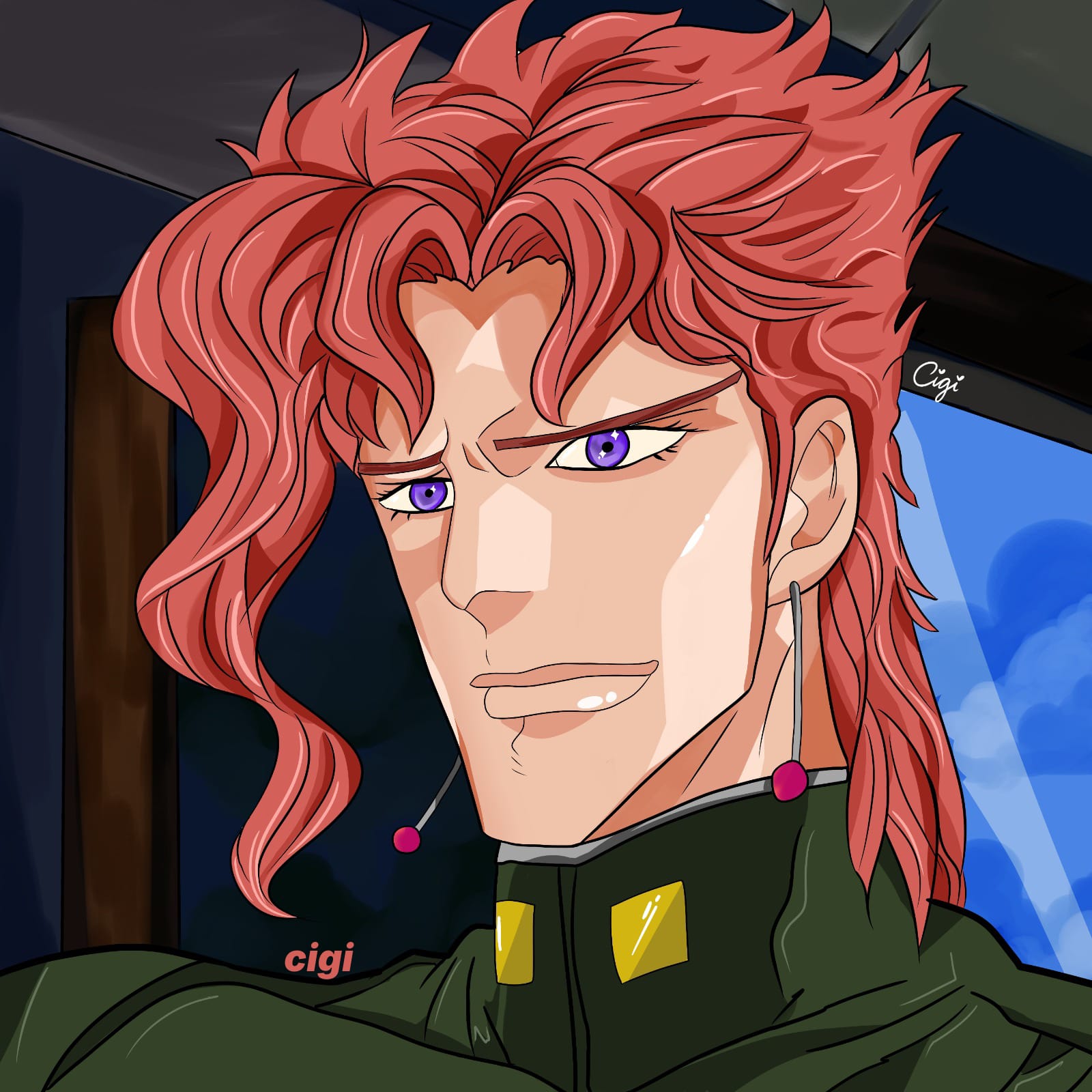 noriaki-kakyoin-digital-art